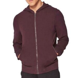 Lululemon Cross Cut Hoodie Black Cherry Size M